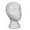 White, variant on Female Styrofoam Mannequin Head Foam Wig Display Stand Hat Glasses Headform Salon Hair Styling Model Store Window Decoration for Wigs Accessories