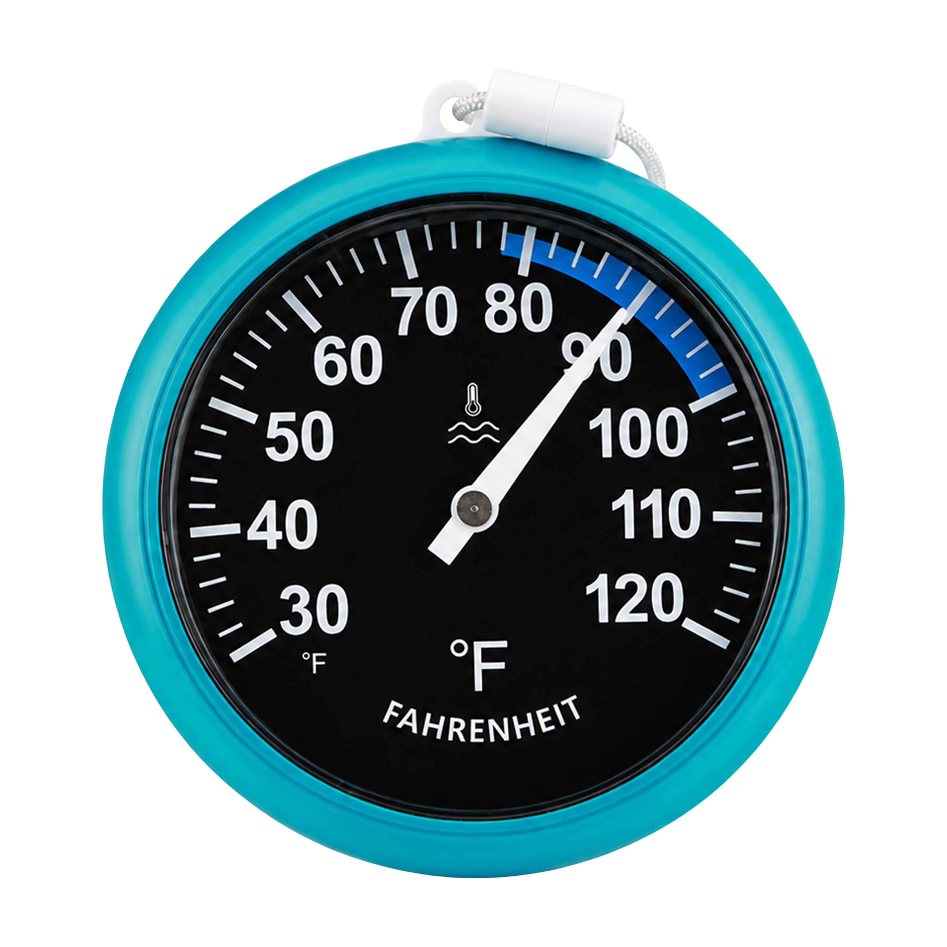 Bluescape Analog Top Dial Thermometer for Pools & Spas