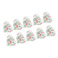 thumbnail image 2 of Tachiuwa 10Pcs Christmas Gift Bags, Party Favor Boxes, with Handles, Tote Bags Xmas Treat Boxes Candy Packing Boxes for Cupcake Bakery White, 2 of 10