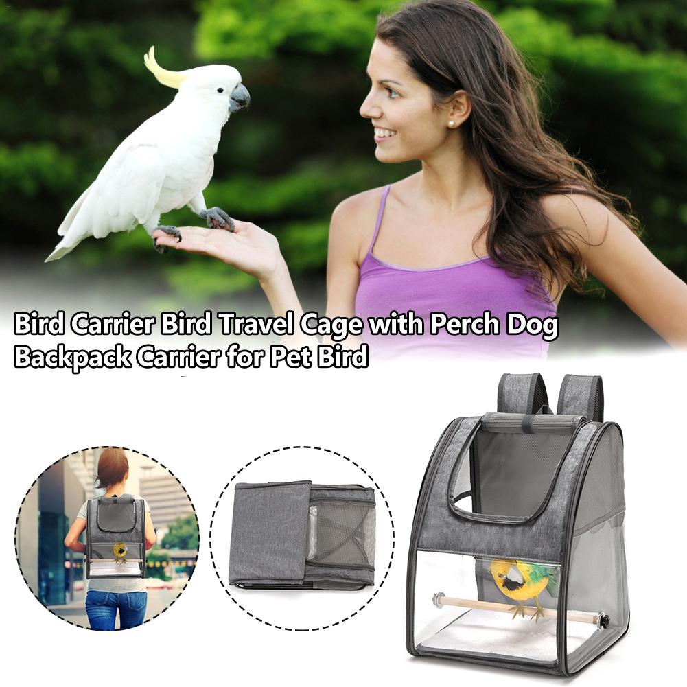 Bird Carrier Bird Travel Cage Backpack Folding with Perch Dog Backpack Carrier for Pet Parrot Cat Rabbit | Walmart Canada Bird Carrier Bird Travel Cage Backpack Folding with Perch Dog Backpack Carrier for Pet Parrot Cat Rabbit | Walmart Canada