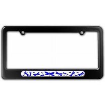 Dragonflies Blue License Plate Tag Frame, Multiple Colors