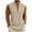 Mens Summer Tank Tops Army Green, variant on Mens Linen Summer Tank Tops Sleeveless Shirts for Men with Drawstring Deep V Neck Casual Lightweight Stand Collared Beach Tanks