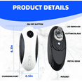 thumbnail image 2 of Rechargeable Magnetic Electric Can Opener - Type-C Fast Charge, Smooth Edge, for Seniors, Arthritis Sufferers & Low Grip Strength Users, 2 of 8