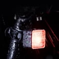 thumbnail image 3 of Luz de bicicleta recargable por USB, lámpara de conducción nocturna con sensor de freno para bicicleta E105S trasero, 3 of 8