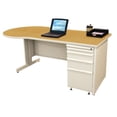 thumbnail image 6 of Marvel Office Furniture Zapf Teachers Computer Desk, 6 of 6