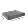thumbnail image 2 of The PETMAKER Orthopedic Pet Bed with Memory foam and a layer of weight distributing Egg Crate foam provides maximum support and comfort for dogs and cats of all ages., 2 of 7