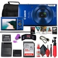 thumbnail image 1 of Canon PowerShot ELPH 190 IS Digital Camera (Blue) (1090C001) + 32GB Card + NB11L Battery + Case + Charger + Card Reader + Corel Photo Software + Flex Tripod + Memory  Wallet + Cleaning Kit + USB Cable, 1 of 8