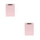 thumbnail image 1 of Injueey Bolsa de almacenamiento Portapapeles de escritura Multicolor Multifuncional Abierto Hogar Útiles escolares prácticos Bolsas para Rosa 2piezas, 1 of 6