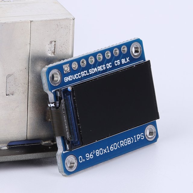 Módulo De Pantalla A Todo Color Componentes electrónicos de los pixeles del Pin 80*160 del módulo 65K 8 de la exhibición del LCD del color de 0,96 pulgadas