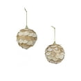 thumbnail image 2 of Perfect Holiday Burlap Pinecone Christmas Ornaments - Pack of 2, 2 of 2
