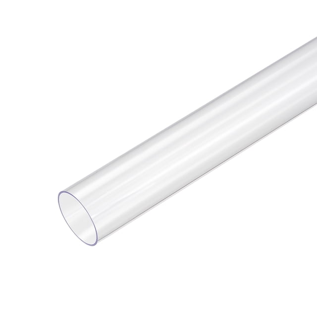 Tubos Transparentes Redondos Uxcell 1-3/16 pulgadas ID x 1-1/4 pulgadas OD 1.6ft