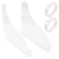thumbnail image 4 of Transparent Acrylic Bathtub Splashing Guard Set for Bathroom with High Adhesion to Prevent, 4 of 8