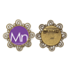 thumbnail image 1 of Broche de flores Unbranded Manganeso Mn regalo de joyería para mujeres y niñas, 1 of 3
