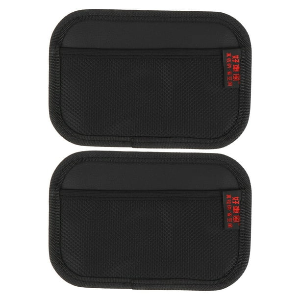 BRIGHTFUFU Organizador de almacenamiento adhesivo para coche 2 uds.