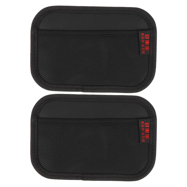 BRIGHTFUFU Organizador de almacenamiento adhesivo para coche 2 uds.