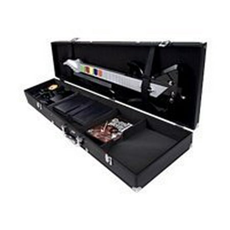 Intec - Hard case for game console - aluminum - black - for Sony PlayStation 2