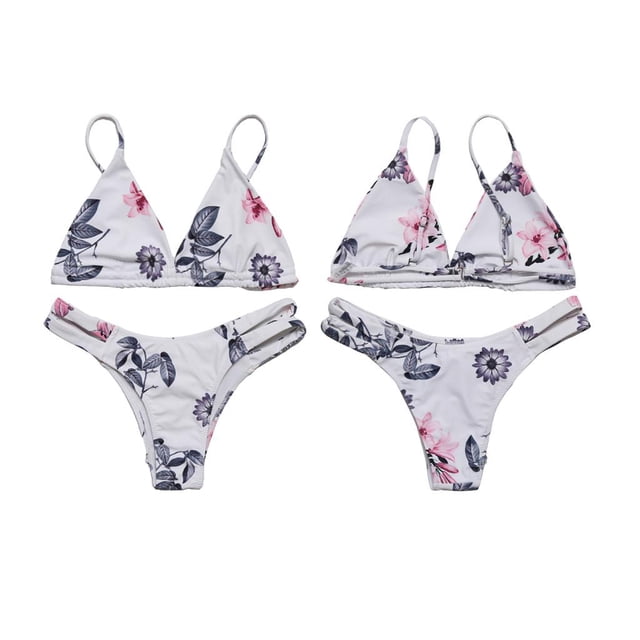 de Mujer Floral de Suministros Artesanal Decorativos de Tienda commerce business METRO BLESIY Bikini para mujer