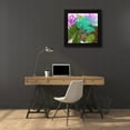 thumbnail image 3 of Jamie Phillip 15x15 Black Modern Wood Framed Wall Art Titled - Tropical Taste 3, 3 of 6