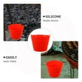 thumbnail image 5 of Grease Drum Liner Silicone Folding Bucket Foldable Oil Grill Accessory Barbecue, 5 of 6