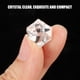 thumbnail image 5 of Resin Charm Diamond Shape Diy Craft for Phone Case Transparent Wear Resistant Material 40Pcs, 5 of 5