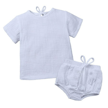 

baby girl clothes Kids Baby Boys Clothes Short Sleeve Top T-Shirt Shorts Outfit Sets