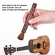 thumbnail image 3 of Cepillo de colofonia para violín de madera maciza, cepillo de limpieza para instrumentos musicales (palo de rosa), 3 of 9