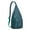 Blue-green-2, variant on Universe Shoulder Backpack - Cosmic Star Field Pattern with Glow-in-the-Dark Details, Lightweight Anti-Theft Daypack