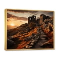 thumbnail image 2 of Designart "Ireland Of History Castle I" Ireland Floater Framed Canvas Print, 2 of 7