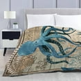 thumbnail image 6 of Yibo Fall Pumpkin Maple Leaves Blanket Flannel Soft and Comfortable Anti-static Bed Sofa Blanket, 6 of 8
