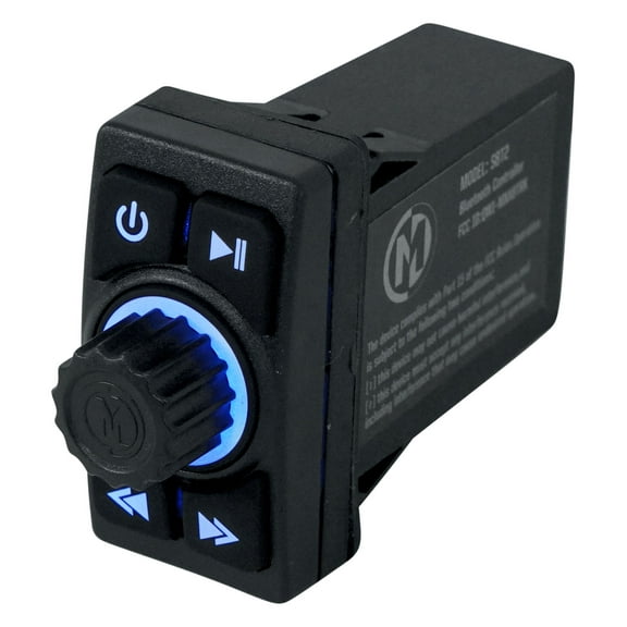 Memphis Audio SBT2 Marine/UTV Rocker Switch Bluetooth Controller w/Aux & USB