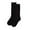 Black, variant on Baby Socks Season Solid Color Knee High Warm and Comfortable Stockings Grey