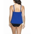 thumbnail image 2 of Miraclesuit womens  Razzle Dazzle Zing Tankini Top Tankini, 16, 2 of 3