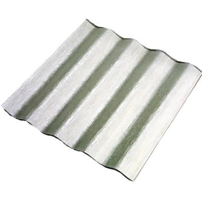 C25TF.124RDC09 26 in. x 8 ft. Corrugated Fiberglass Panel White