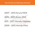 thumbnail image 2 of MAX Advanced Brakes - Rear Brake Kit For 2011-2017 Honda Odyssey | Carbon Ceramic Brake and Rotor Kit | Daily Driving OE Replacement Brake Rotors, 2 of 9