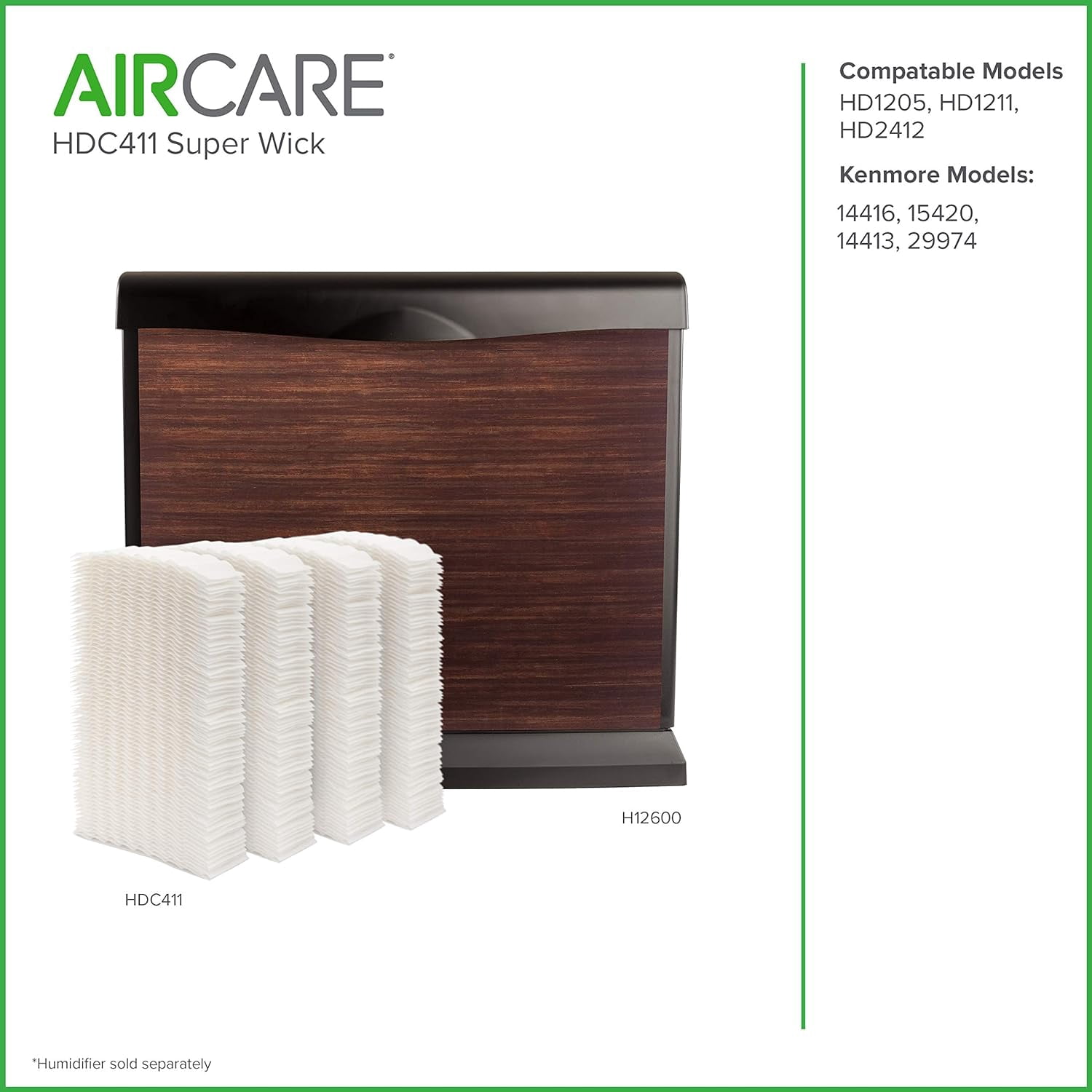 Essick HDC411 4-Pack of Air Care Super Wick Humidifier Replacement Filters
