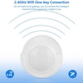 thumbnail image 4 of Sensor PIR Inteligente WIFI Inteligente Inalámbrico Infrarrojo, 4 of 8