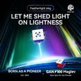 thumbnail image 6 of ZCUBE GAN V100 Maglev UV 3x3 Magic Cube 3X3 Speed Cube Professional Puzzle, 6 of 6