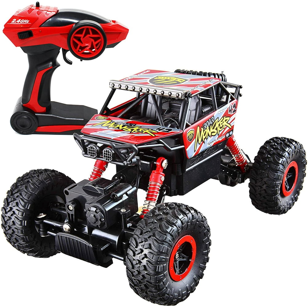 DecorX RC Remote Control Car Off-Road Rock Crawler Power Wheel Monster Racing Truck - Walmart
