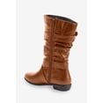 thumbnail image 2 of Comfortview Heather Wide Calf Slouch Boot Mid Calf Women's Winter Shoes (Wide Widths Available), 2 of 6