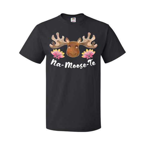 Inktastic Na-Moose-Te Cute Moose Greeting T-Shirt