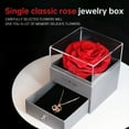 thumbnail image 2 of Eternal Rose Box with Necklace Preserved Flowers Rose with Crystal Necklace Gifts for Mom Wife Girlfriend Her on Anniversary Mothers Day Valentines Day Christmas Birthday Gifts for Women, 2 of 9