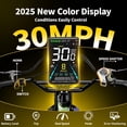 thumbnail image 5 of Jasion X-Hunter ST Electric Bike, 750W Foldable Ebike with 48V 13AH Removable Battery, 20'' Fat Tire Electric Bicycles for Adults, Full Suspension, UL 2849, 5 of 8