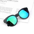 thumbnail image 2 of Sylvamorning Lunettes de Loisirs Givrées de Voyage à Effet Occultant Rondes Élégantes, 2 of 2