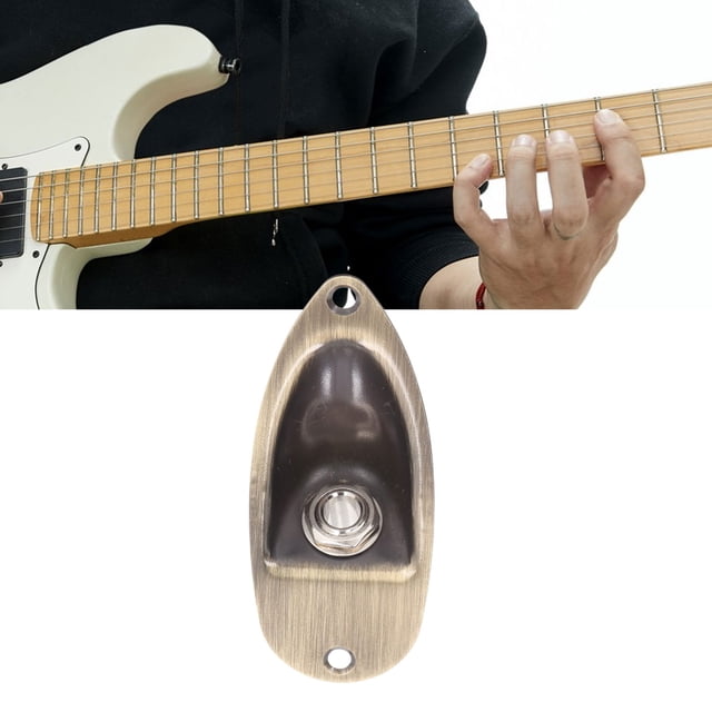 Toma de Clavija de Entrada de Salida de Pastilla de Guitarra Eléctrica para Guitarra Eléctrica ANGGREK Otros