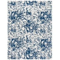 SAFAVIEH Jardin Lalia Floral Area Rug, Ivory/Blue, 8' x 10'