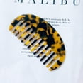 thumbnail image 3 of HLONK ✪ Wide Tooth Hair Comb Marble Leopard Acetate Anti-Static Detangling Hairbrush, 3 of 17