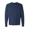thumbnail image 2 of Comfort Colors - Garment-Dyed Heavyweight Long Sleeve T-Shirt - 6014 - True Navy, 2 of 3