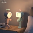 thumbnail image 4 of Tnobhg Cartoon Astronaut LED Night Lamp Creative Shape Flicker Free Battery Powered Mini Desk Lamp Room Decoration, 4 of 8
