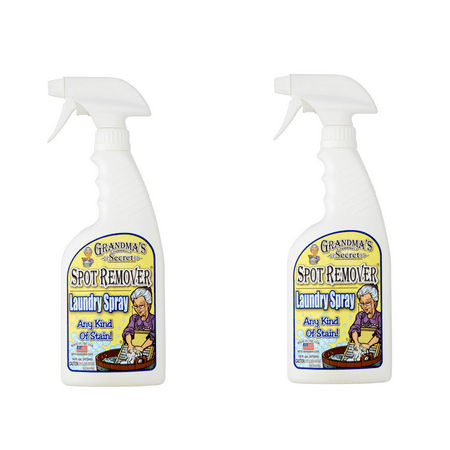 - (2 Pack) Grandma's Secret Spot Remover Laundry Spray, 16 Oz