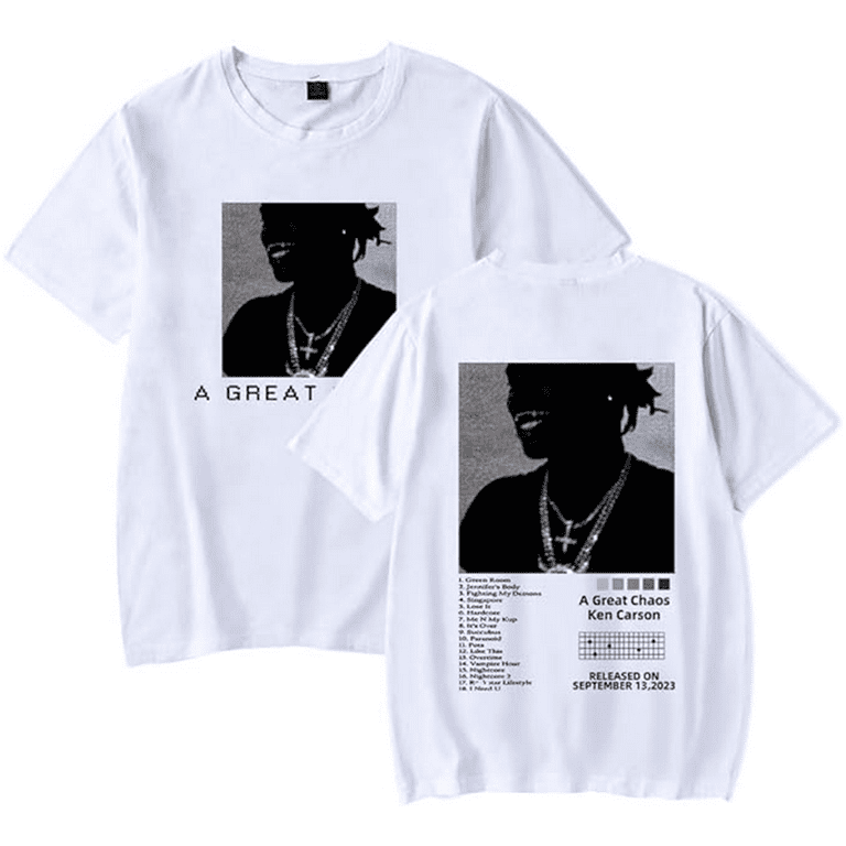 Ken Carson TShirt A Great Chaos Album Merch Unisex Trend Ken Carson TShirt A Great Chaos Album Merch Unisex Trend